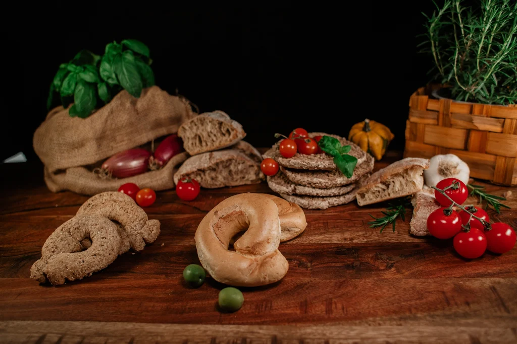 pane biscottato di grano e misto integrale